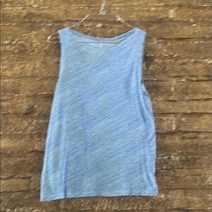 Banana Republic Blue Striped Women's Top